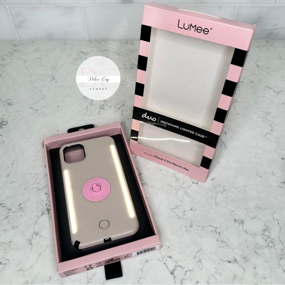 2 LUMEE DUO iPhone 11 Pro Max/Xs Max Cases in Dusty Pink - Picture 2 of 14
